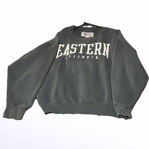 Vintage Eastern Illinois University Sweatshirt – Forest Green Crewneck Sweater